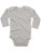 BZ30 Baby Organic Long Sleeve Bodysuit - BZ30_Heather-Grey-Melange - variant Ls 1000256926
