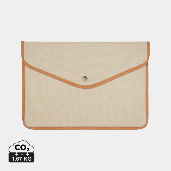 Hülle für 16" VINGA Bosler Laptop aus recyceltem GRS-Canvas