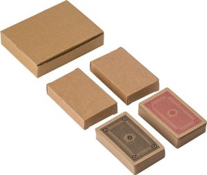Spielkarten aus recyceltem Karton - Reklamnepredmety