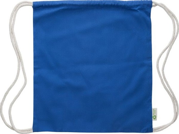 Rucksack aus Baumwolle mit Kordelzug