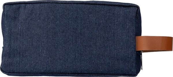 Kosmetiktasche aus Denim