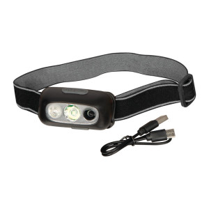 Wiederaufladbare Stirnlampe von La Plata, 400 mAh