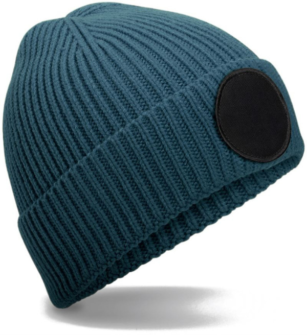 Circular Patch Beanie