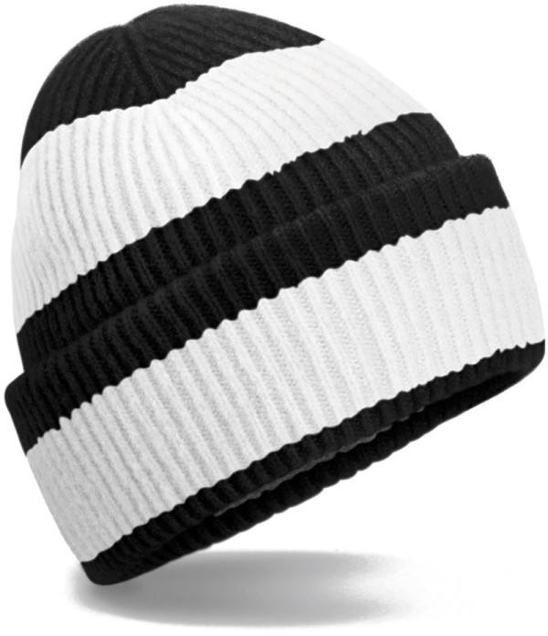 Strickmütze "Color Block"