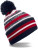 Strickmütze mit Streifen "Fan"