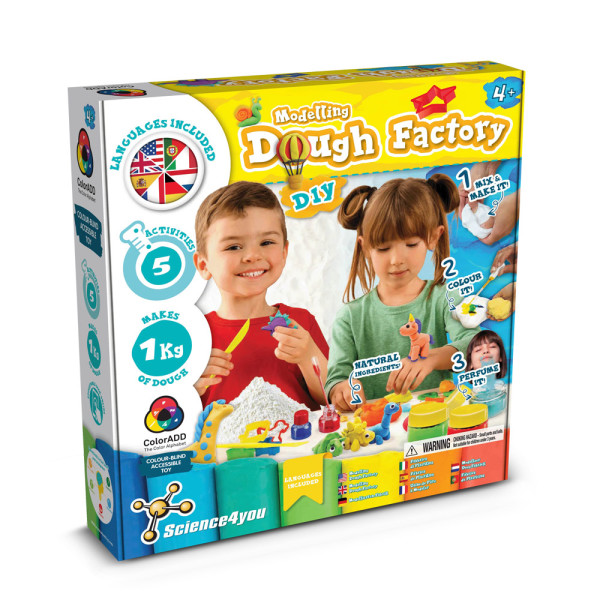 Modellierteigfabrik-Kit I. Lernspiel für Kinder