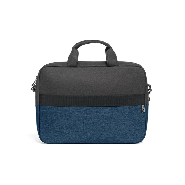 GENUA. Gepolsterte 600D-Laptoptasche aus recyceltem Polyester mit hoher Dichte (15 Zoll)