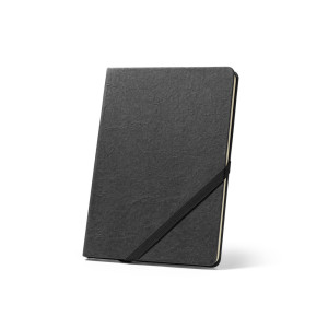 HUXLEY. A5-Notizbuch mit linierten Seiten, FSC™, elfenbeinfarben - Reklamnepredmety