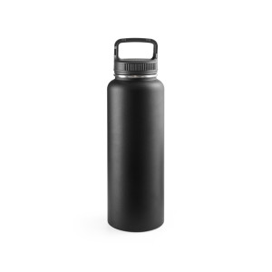 SINNER. Flasche aus 90 % recyceltem Edelstahl mit einem großen Fassungsvermögen von bis zu 1200 ml - Reklamnepredmety