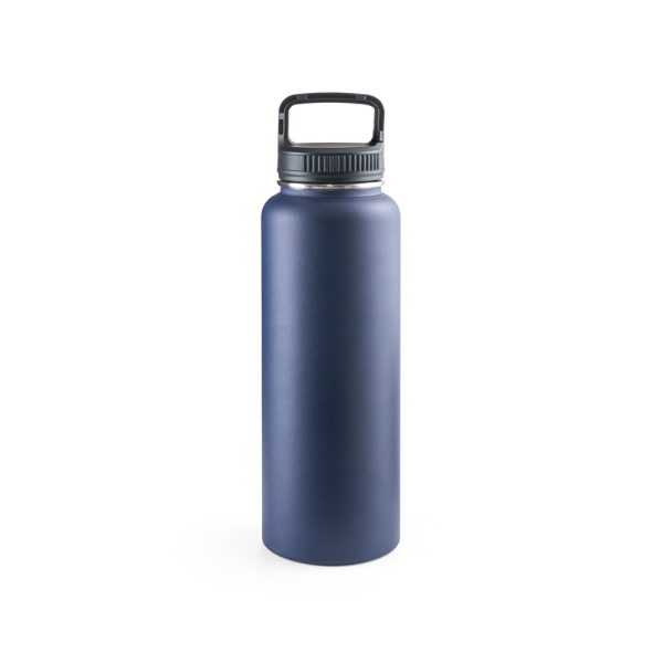 SINNER. Flasche aus 90 % recyceltem Edelstahl mit einem großen Fassungsvermögen von bis zu 1200 ml