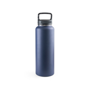 SINNER. Flasche aus 90 % recyceltem Edelstahl mit einem großen Fassungsvermögen von bis zu 1200 ml - Reklamnepredmety