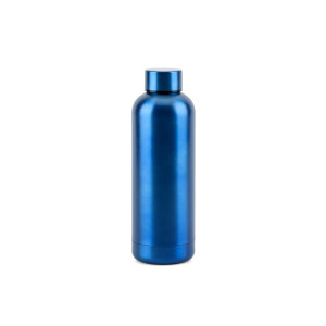 ODIN METALLIC. Flasche aus 90 % recyceltem Edelstahl, 550 ml - Reklamnepredmety