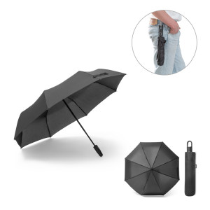 GUSTAVO. Pongee-Regenschirm rPET 190T mit automatischer Öffnung und Schließung - Reklamnepredmety