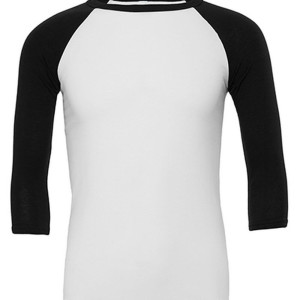 CV3200 Unisex 3 / 4 Sleeve Baseball T-Shirt - Reklamnepredmety