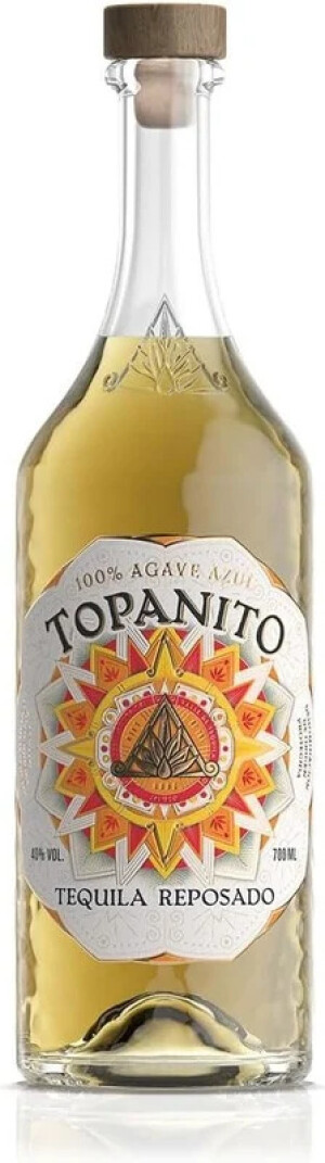 Topanito Reposado 100% Agave Tequila, 40% - Reklamnepredmety
