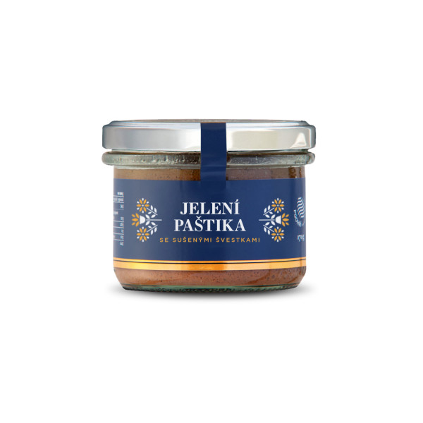 Hirschpastete mit Pflaumen