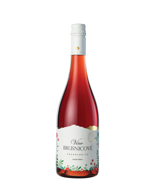 Miluron Cranberry-Wein, rot, halbsüß - Reklamnepredmety