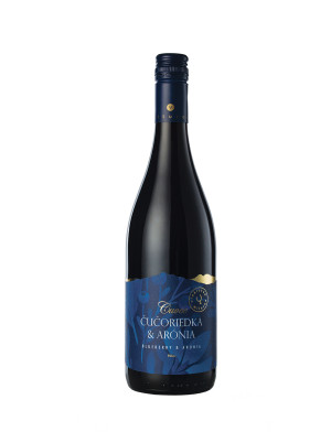 Miluron Cuvée – Blaubeere & Aronia, rot, halbsüß