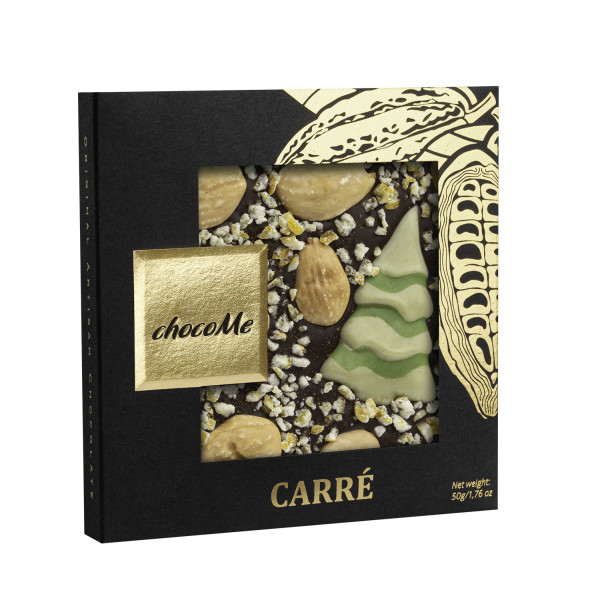 chocoMe CARRÉ – dunkle Schokolade