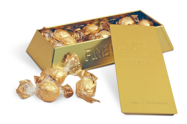 Italienische Pralinen mit Haselnussfüllung 200 g – Zlatá tehla