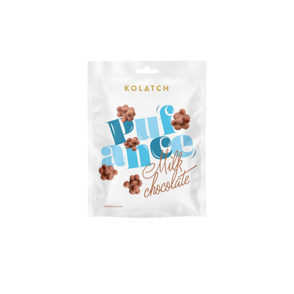 PUFANCE – BIO Extrudierter Mais in Milchschokolade 33 g