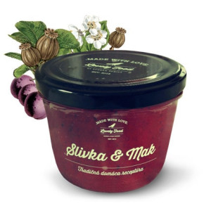 Pflaumenmarmelade mit Mohn