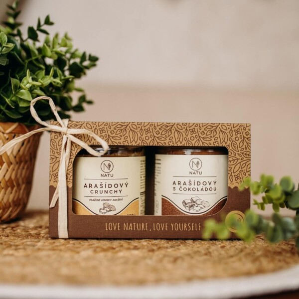 Erdnussbutter-Geschenkset (2 × 300 g)