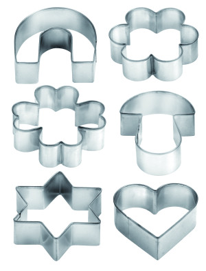 Ausstechformen am Ring, 6 Stk. - Reklamnepredmety