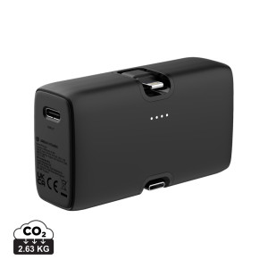 Powerbank Urban Vitamin Los Angeles 20W PD aus RCS-Kunststoff - Reklamnepredmety