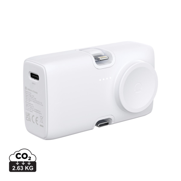 Powerbank Urban Vitamin San Diego 20W PD aus RCS-Kunststoff