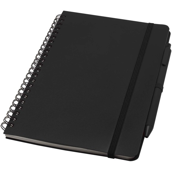 Thalaasa A5 Hardcover Notizbuch aus recyceltem ozeangebundenem Kunststoff
