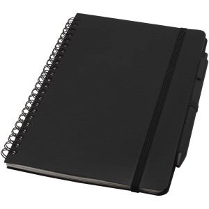 Thalaasa A5 Hardcover Notizbuch aus recyceltem ozeangebundenem Kunststoff - Reklamnepredmety