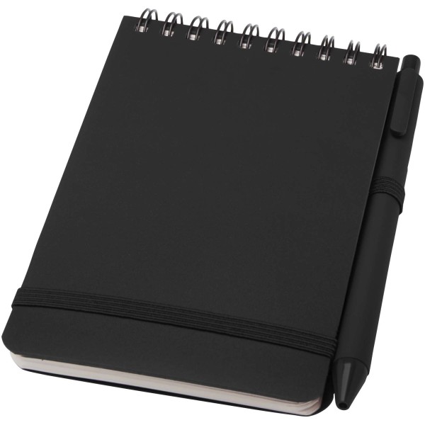 Thalaasa A6 Hardcover Notizbuch aus recyceltem ozeangebundenem Kunststoff