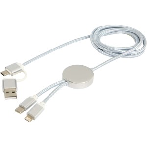 Alasia 150 cm 5-in-1 Kabel aus recyceltem Kunststoff für Datenübertragung und 27W Schnellladung - Reklamnepredmety