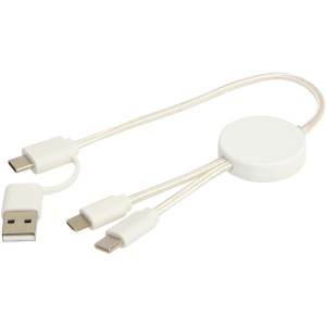 Citala 30 cm 5-in-1 Kabel aus recyceltem Kunststoff für Datenübertragung und 27W Schnellladung - Reklamnepredmety