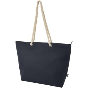 Panama Strandkühltasche mit Kordelgriffen aus recyceltem GRS-Material - Reklamnepredmety
