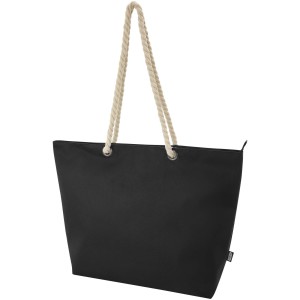 Panama Strandkühltasche mit Kordelgriffen aus recyceltem GRS-Material - Reklamnepredmety