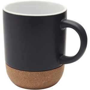 Billie 300 ml Sublimation Keramiktasse mit Korkdetails - Reklamnepredmety