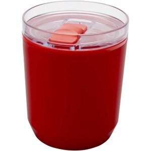 Hudson 180 ml doppelwandiger Becher aus recyceltem Kunststoff - Reklamnepredmety