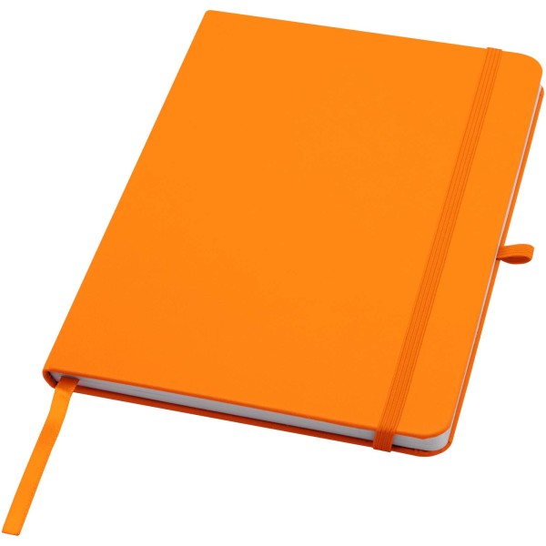 Teak A5 Hardcover Notizbuch, liniert, aus recyceltem Material