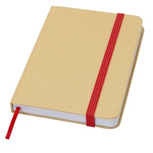 Reed A6 Hardcover Notizbuch, blanko, aus recyceltem Material - Reklamnepredmety