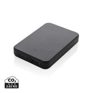 Powerbank Boostcore 5000mAh mit USB C von RCS recycled. Kunststoff - Reklamnepredmety