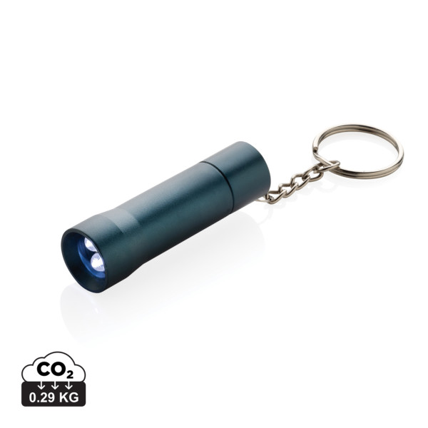 Schlüsselleuchte aus recyceltem RCS-Aluminium