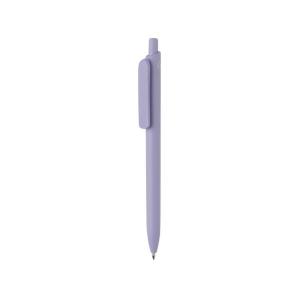 Kugelschreiber mit Bolzenverschluss aus GRS-Recycling. ABS