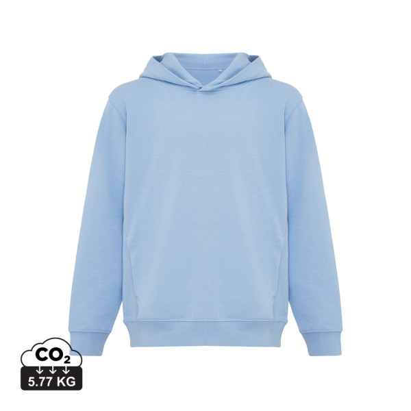 Iqoniq Yengo – Kapuzenpullover aus recycelter Baumwolle mit Seitentaschen für Kinder