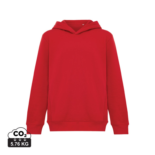 Iqoniq Yengo – Kapuzenpullover aus recycelter Baumwolle mit Seitentaschen für Kinder