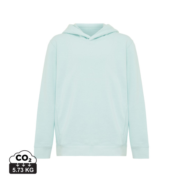 Iqoniq Yengo – Kapuzenpullover aus recycelter Baumwolle mit Seitentaschen für Kinder