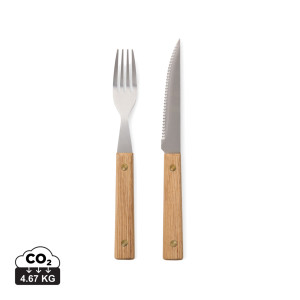 VINGA Paso 8-teiliges Grillbesteck-Set - Reklamnepredmety
