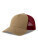 Rapper Cotton-S Cap - at535-khaki-burgundy - variant 
