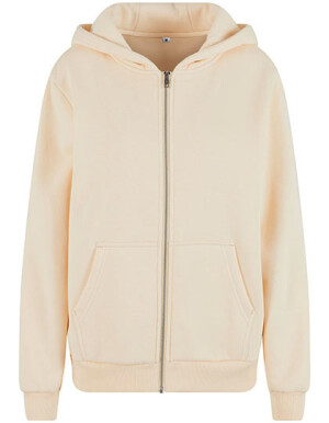 Ladies Fluffy Zip Hoody - Reklamnepredmety